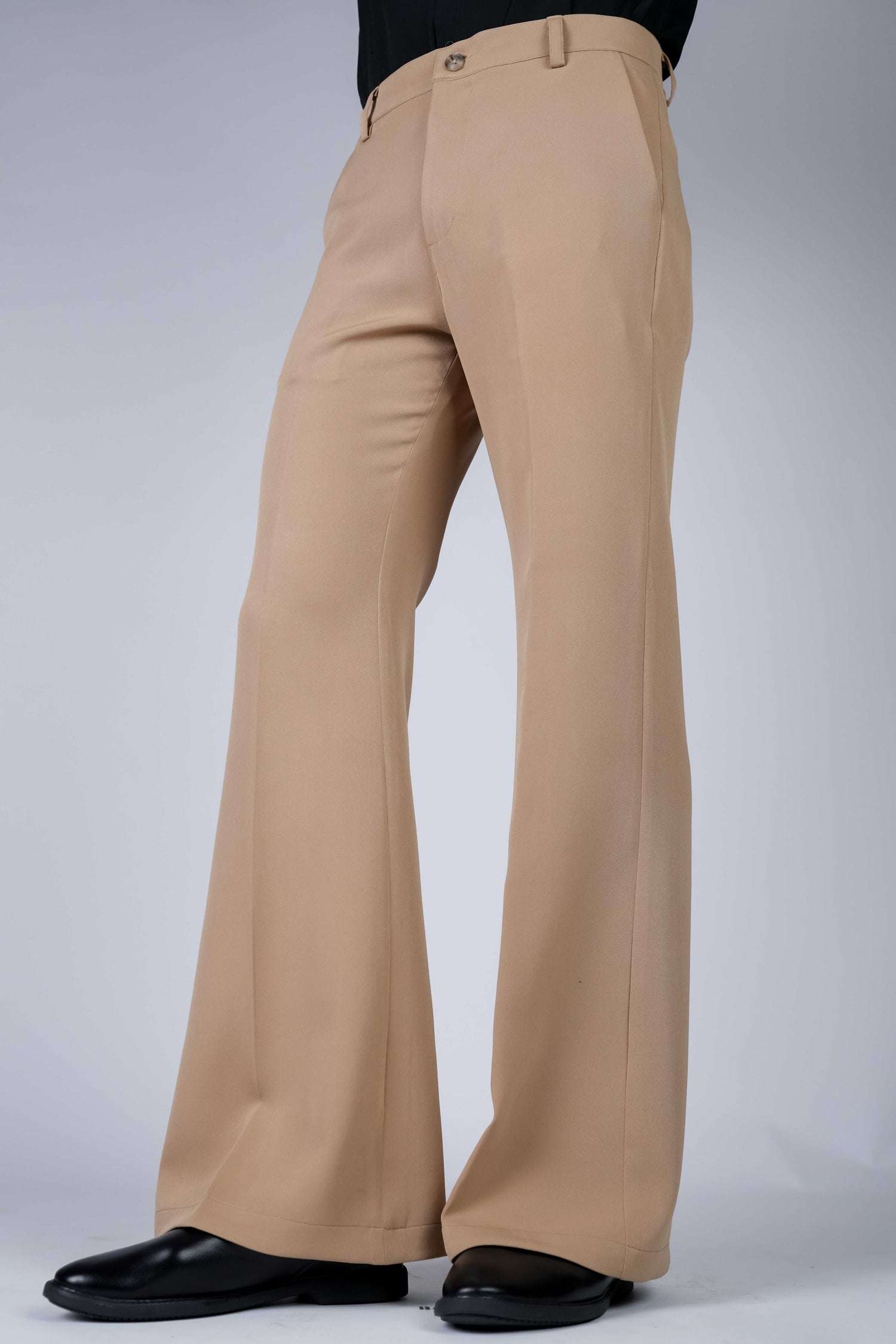 Fawn Solid Boot Cut Fit Pants