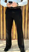 Japanese Bootcut Trouser - Black